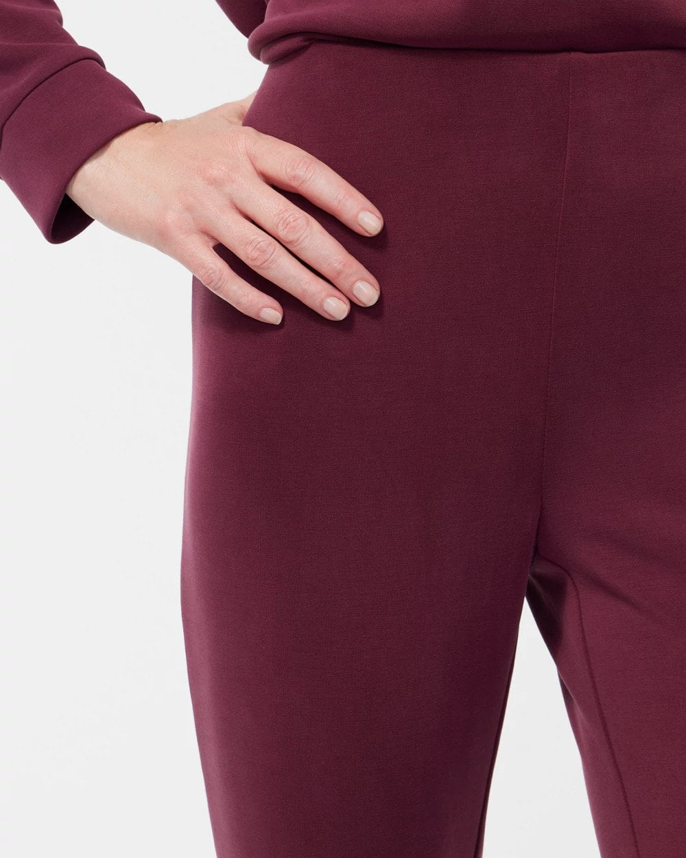 Zenergy® Scuba Pull-On Pants Deep Merlot - Chico's