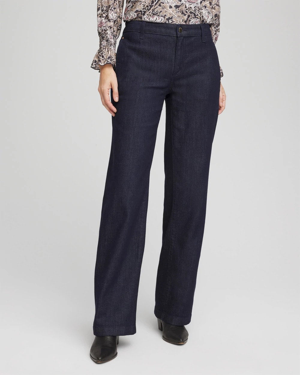 High-Rise Trouser Jeans Cedar Rinse - Chico's