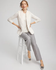Elongated Faux Fur Vest English Cream - Chico's