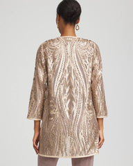 Travelers™ Collection Champagne Sequins Jacket Champagne - Chico's
