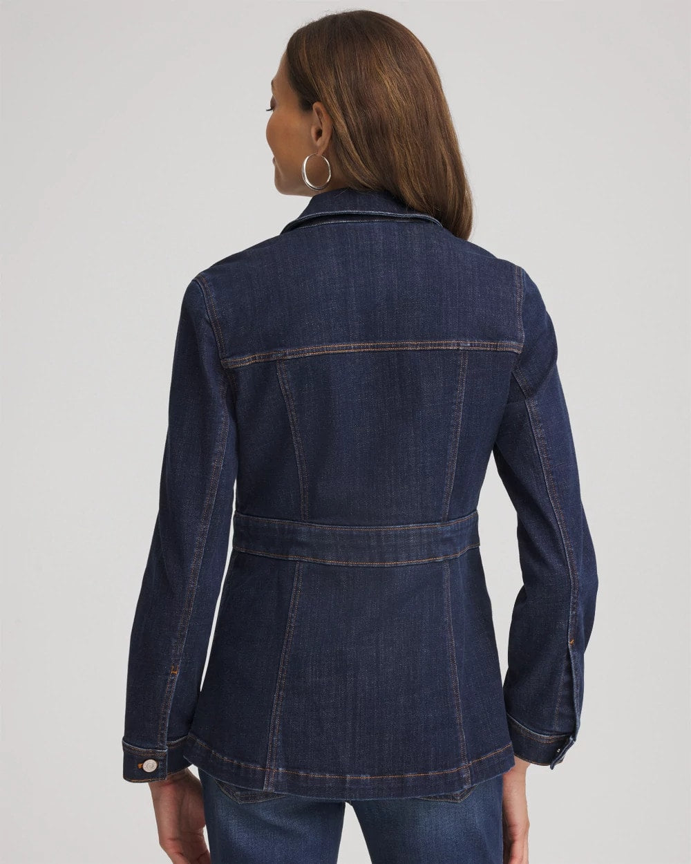 Denim Field Jacket Morning Star Indigo - Chico's