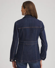 Denim Field Jacket Morning Star Indigo - Chico's