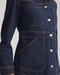 Denim Field Jacket Morning Star Indigo - Chico's