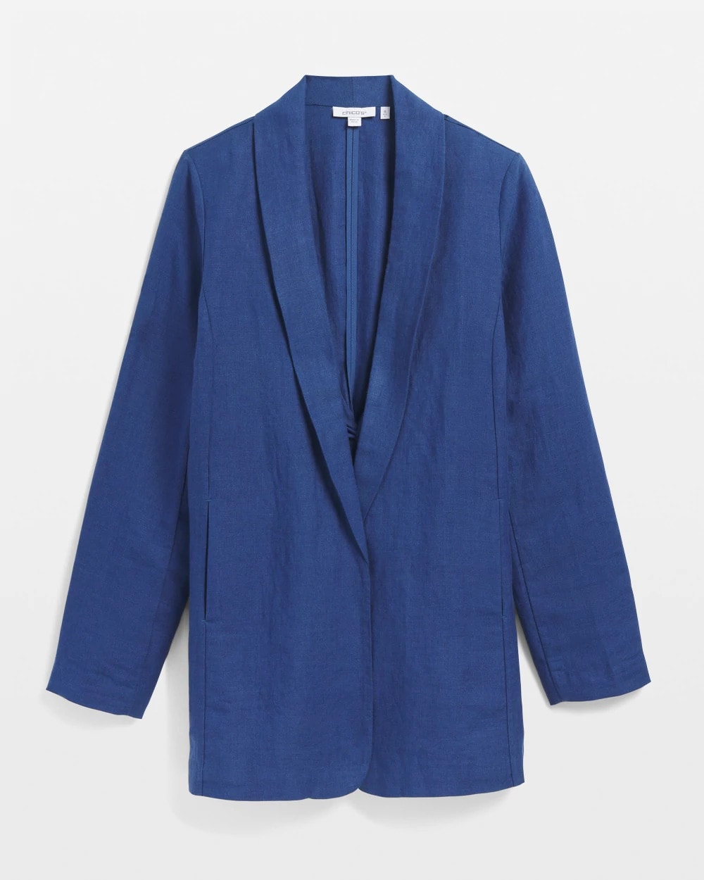 Linen Blazer Naval Indigo - Chico's
