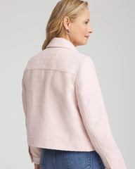 Boucle Casual Jacket Blushed - Chico's