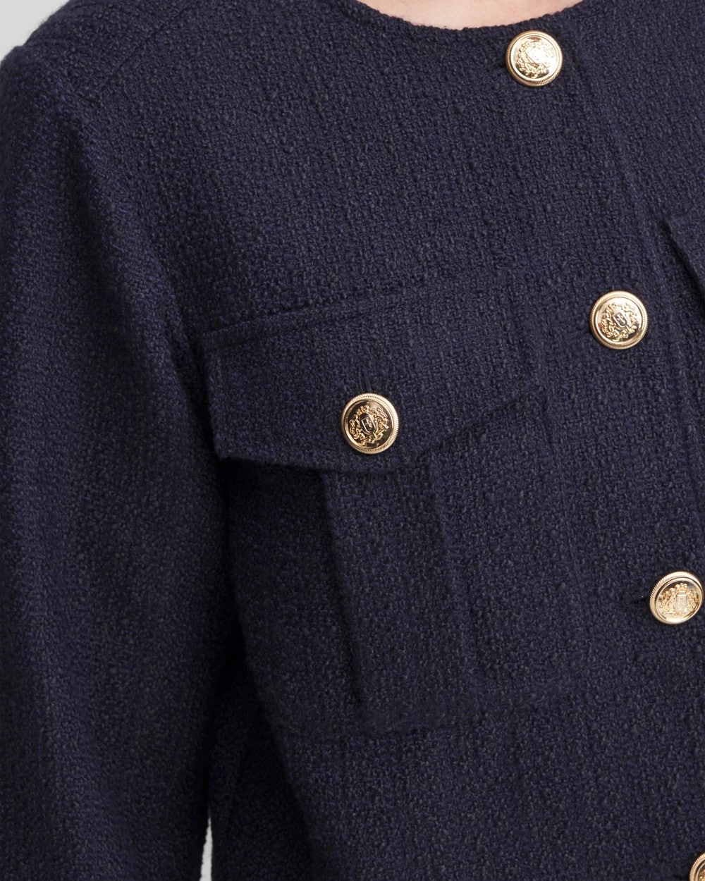 Tweed Lady Jacket Midnight Waters - Chico's