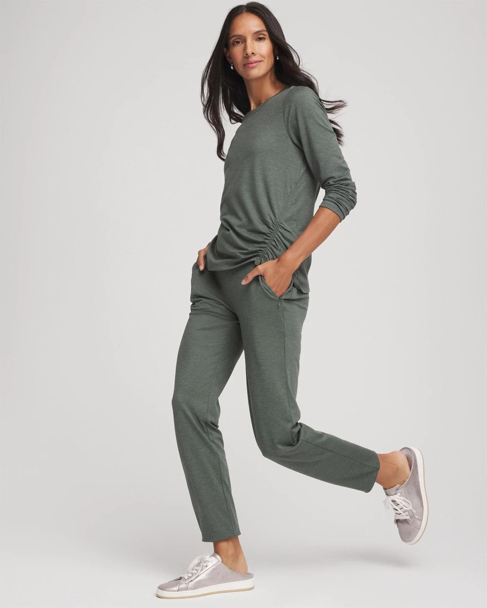 Zenergy® Cloud Asymmetrical Top Eucalyptus - Chico's