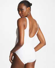 Miraclesuit® Razzle Dazzle Swizzle One Piece White - Chico's