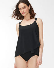 Miraclesuit Razzle Dazzle Tankini Top Black - Chico's