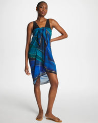 Miraclesuit® Maldiva Pareo Blue Multi - Chico's