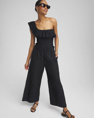 Gottex One Shoulder One Piece Swimsuit Black - Chico's