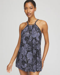 Magicsuit® Shell Beach Parker Swim Dress Black/Multi - Chico's