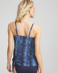 Magicsuit® Via Roma Alex Tankini Blue Multi - Chico's