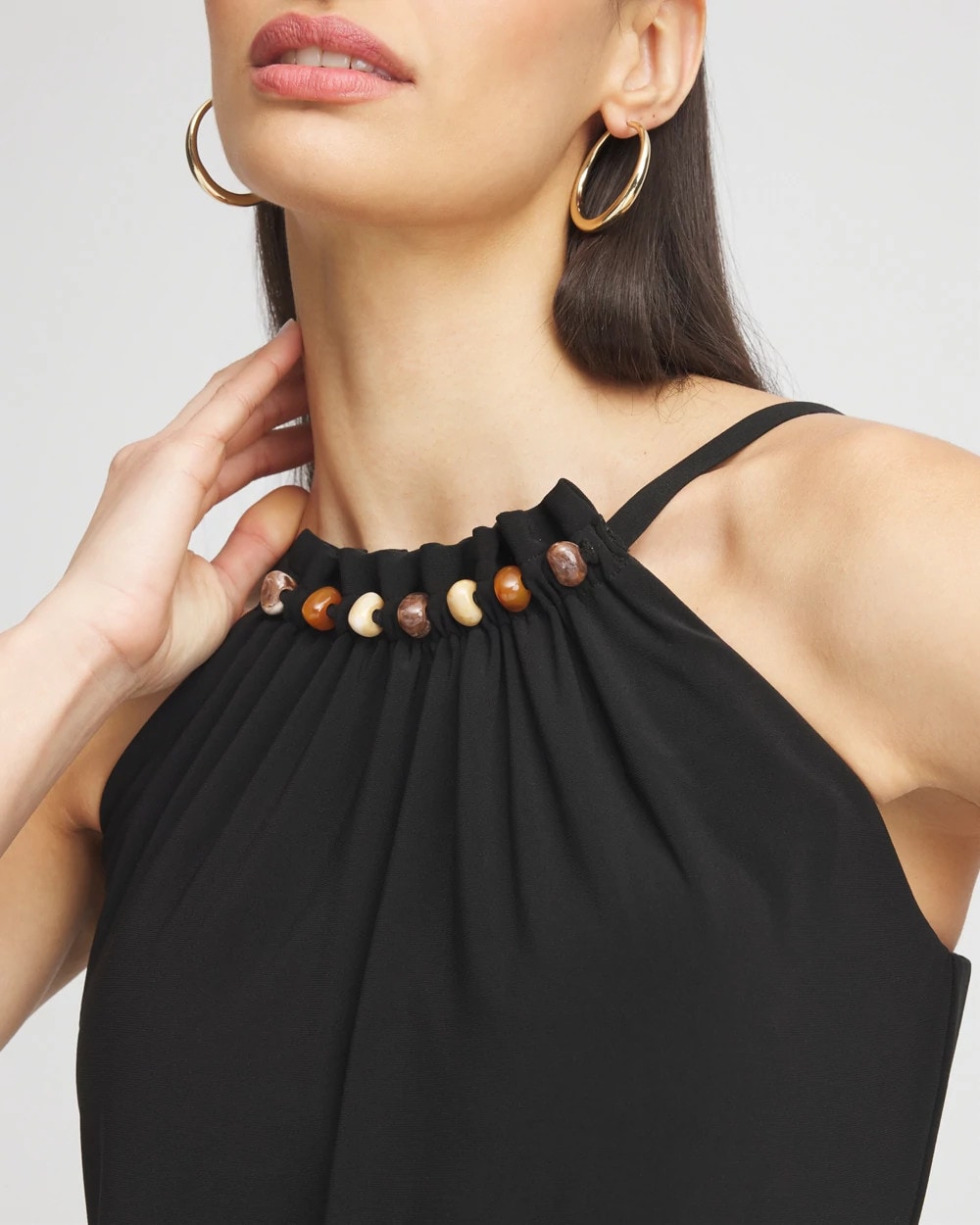 Magicsuit® Square Cut Beverly Swimdress Black - Chico's