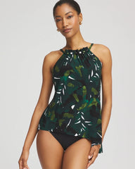 Magicsuit® Palmetto Regina Tankini Green Print - Chico's