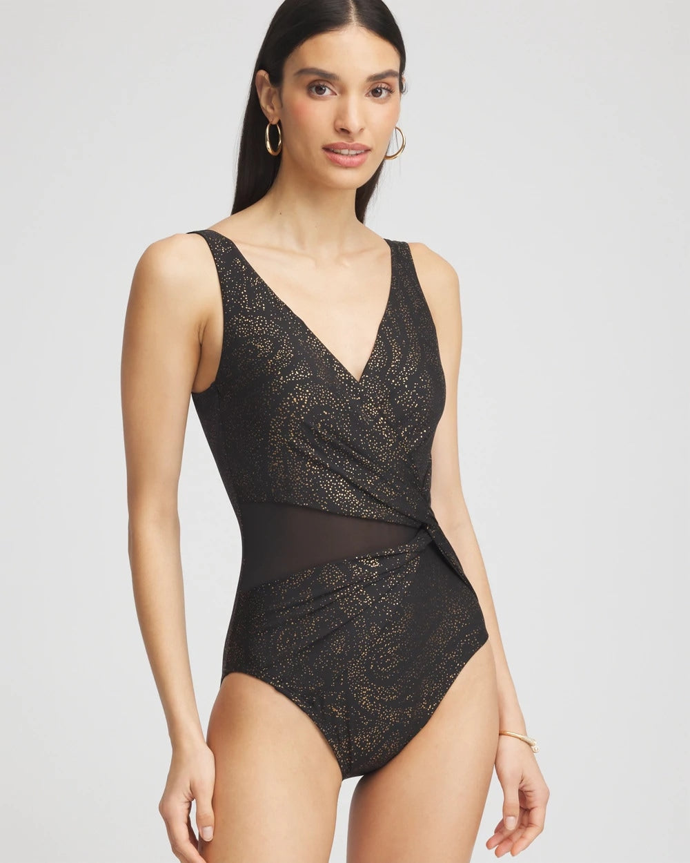 Miraclesuit® Brillante Circe One Piece Swimsuit Black - Chico's