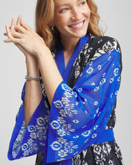 Miraclesuit® Talavera Kimono Midnight And White - Chico's