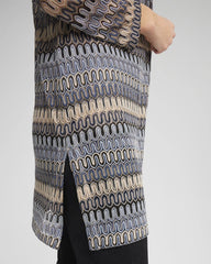 Travelers™ Knit Chevron Open-Front Cardigan Canyon Blue - Chico's