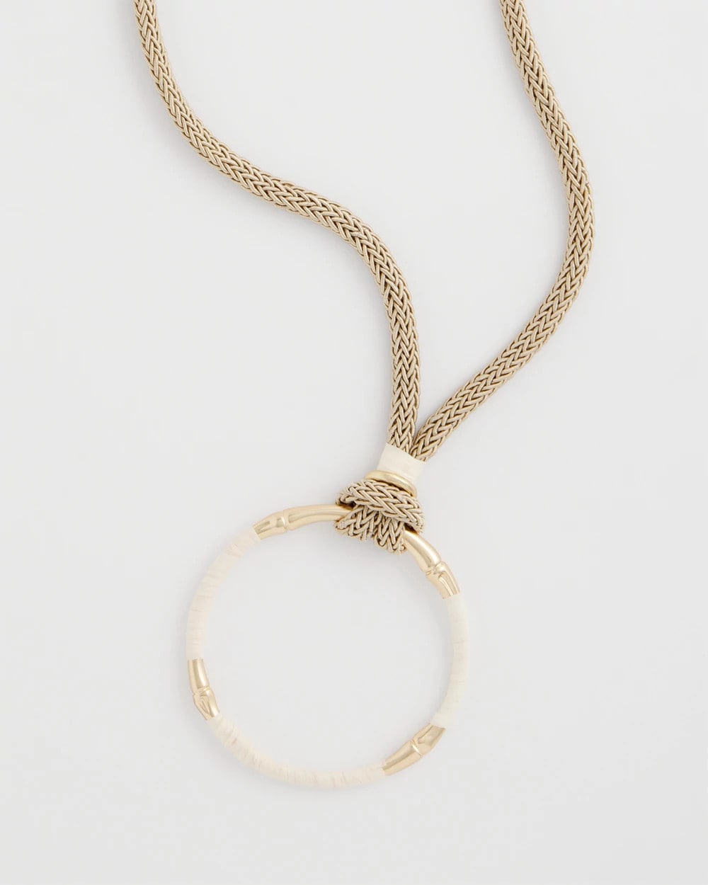 Large Open Pendant Necklace Neutral - Chico's