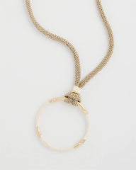 Large Open Pendant Necklace Neutral - Chico's