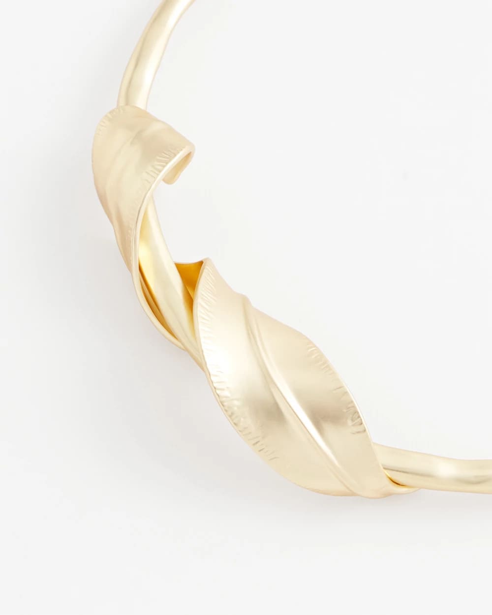 Golden Leafy Collar Necklace Gold - Chico's