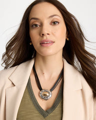 Mixed Metal Pendant Necklace Mixed Metals - Chico's