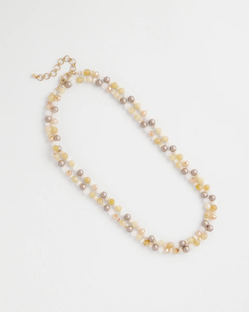 Neutral Long Layering Necklace Neutral - Chico's