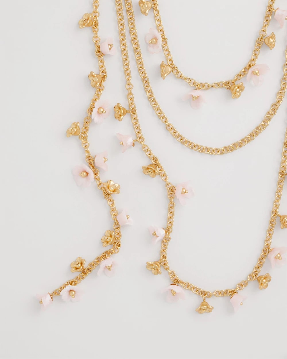 Pink Multi-Layer Necklace Pink - Chico's