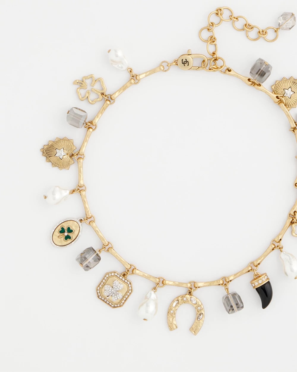 Lucky Charm Short Necklace Gold - Chico's