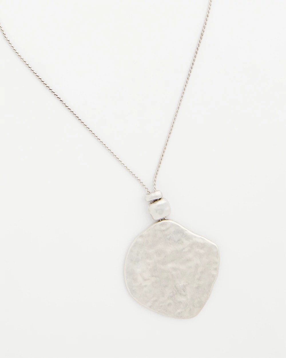 Short Silver Pendant Silver - Chico's