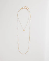 Convertible Faux Pearl Necklace Pearl - Chico's