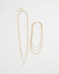 Convertible Pearl Multistrand Necklace Pearl - Chico's