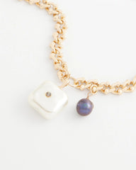 Freshwater Pearl Pendant Necklace Gold - Chico's