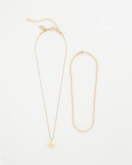 Goldtone Convertible Pendant Necklace Gold - Chico's