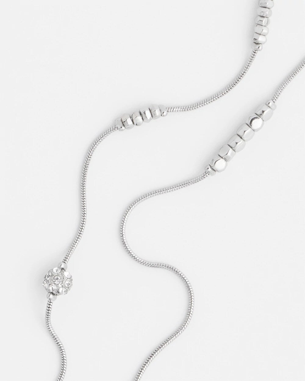 Hexie Multi-Strand Necklace Silver - Chico's