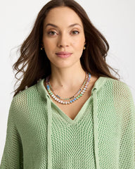 Teardrop Tennis Necklace Multi - Chico's
