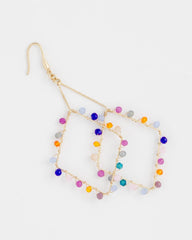 Diamond Shaped Linear Earrings Multi - Chico's