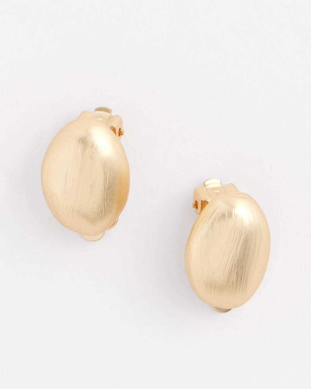 No Droop™ Gold Stud Clip-On Earrings Gold - Chico's