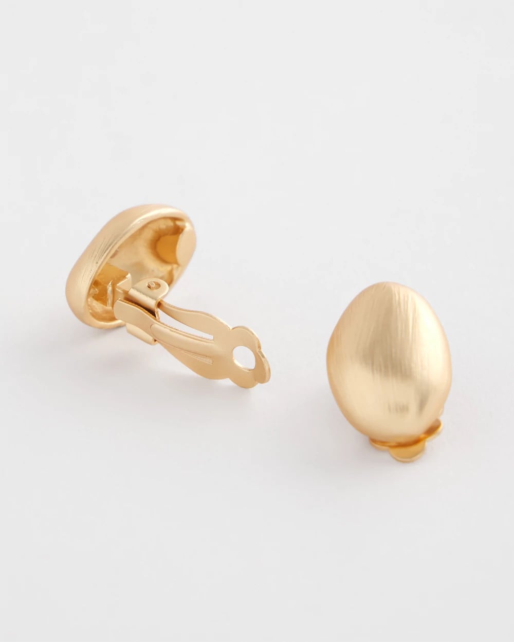 No Droop™ Gold Stud Clip-On Earrings Gold - Chico's
