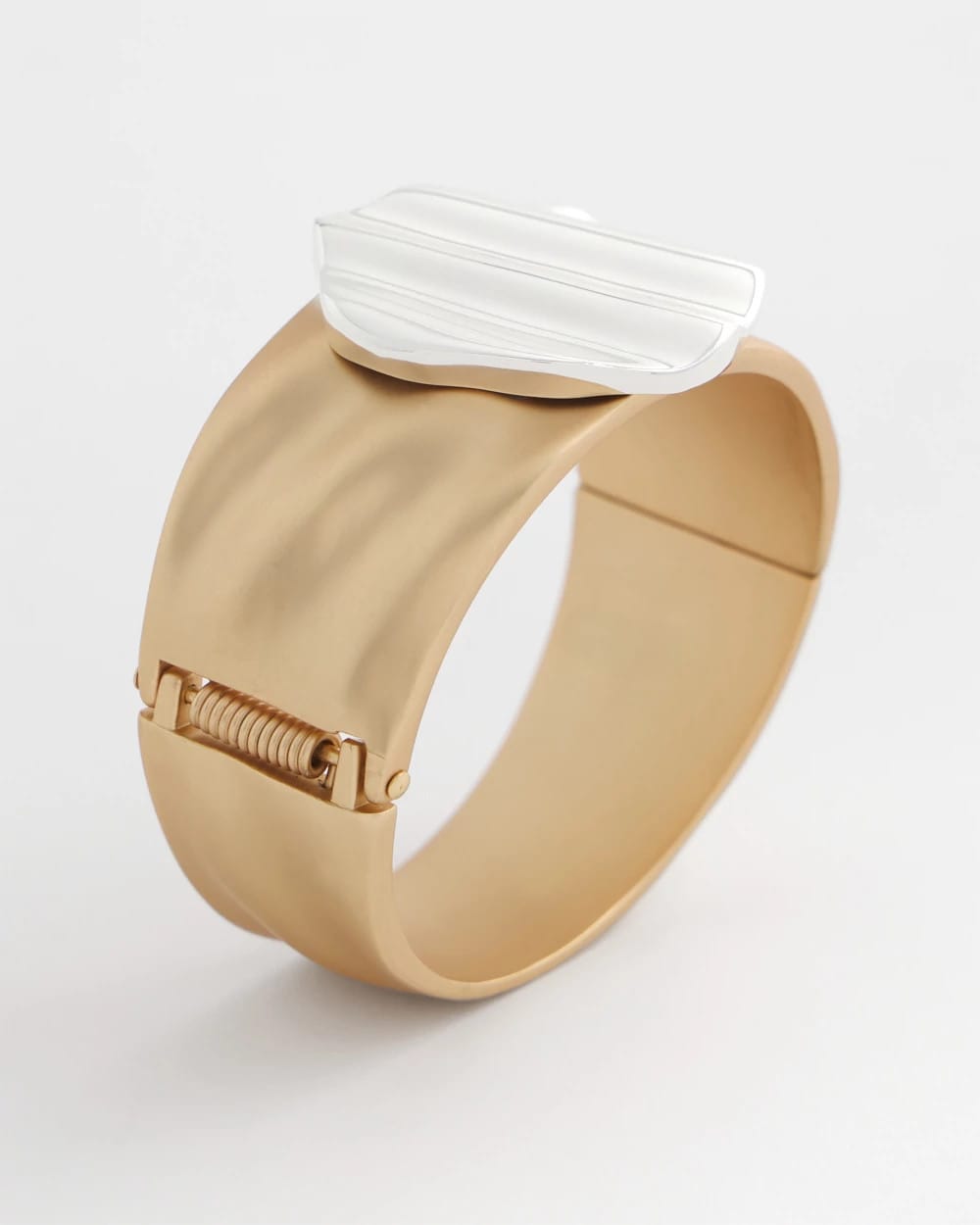 Mixed Metal Crinkle Cuff Mixed Metals - Chico's